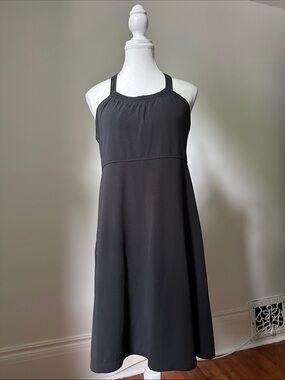 PRANA Black Workout Tennis Outdoor Summer Preppy Mini Dress Medium